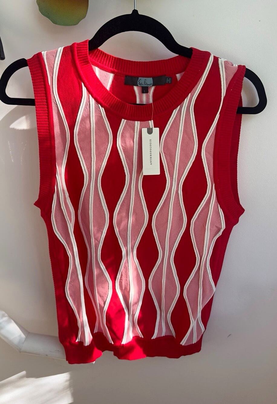 NWT Anthropologie Eva Franco Sleeveless Sweater Tank – Women’s L